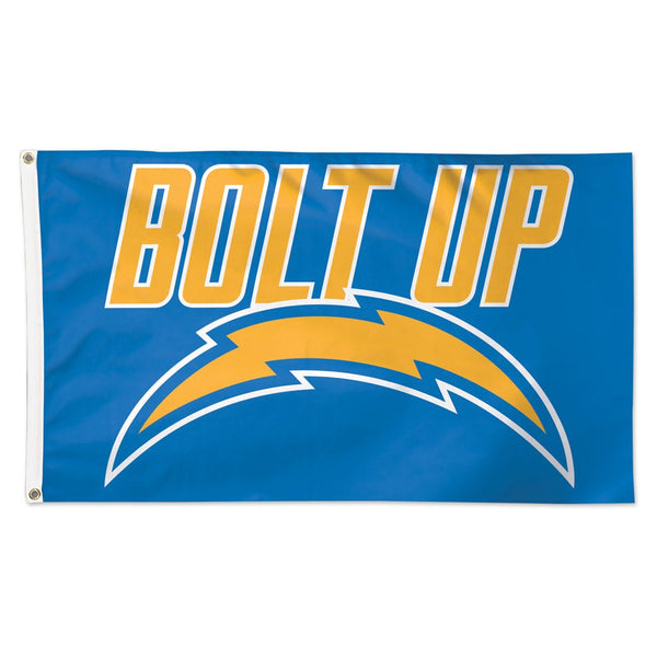 Los Angeles Chargers slogan Flag - Deluxe 3' X 5'