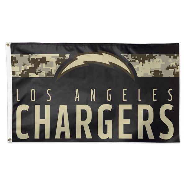 Los Angeles Chargers Digi Camo Flag - Deluxe 3' X 5'