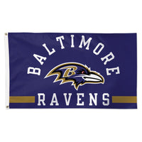Baltimore Ravens Classic 2 Flag - Deluxe 3' X 5'