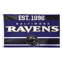 Baltimore Ravens Established Flag - Deluxe 3' X 5'