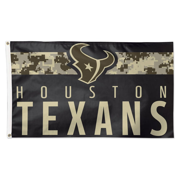 Houston Texans Digi Camo Flag - Deluxe 3' X 5'