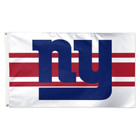 New York Giants Away Stripes Flag - Deluxe 3' X 5'