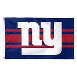 New York Giants Horiz. Stripes Flag - Deluxe 3' X 5'