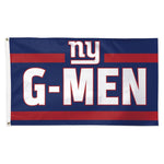 New York Giants Slogan Flag - Deluxe 3' X 5'