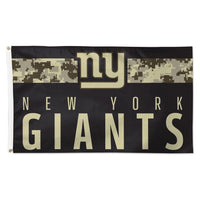 New York Giants Digi Camo Flag - Deluxe 3' X 5'