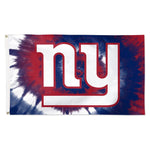New York Giants Tie Dye Flag - Deluxe 3' X 5'