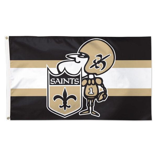 New Orleans Saints Flag - Deluxe 3' X 5'