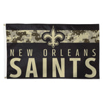 New Orleans Saints Digi Camo Flag - Deluxe 3' X 5'