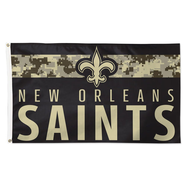 New Orleans Saints Digi Camo Flag - Deluxe 3' X 5'