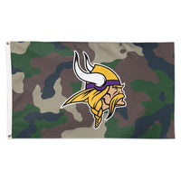 Minnesota Vikings CAMO Flag - Deluxe 3' X 5'