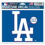 Los Angeles Dodgers Multi-Use Decal - cut to logo 5" x 6"