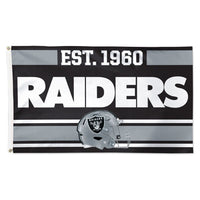 Las Vegas Raiders Established Flag - Deluxe 3' X 5'