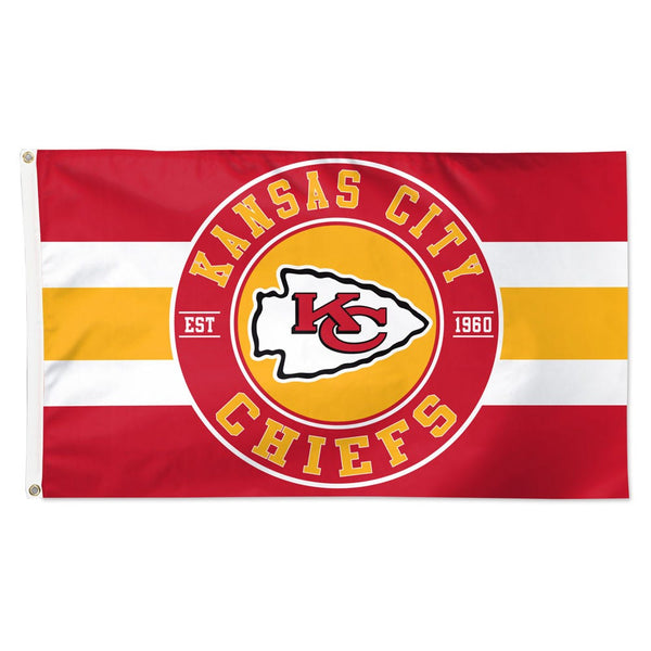 Kansas City Chiefs Classic Flag - Deluxe 3' X 5'