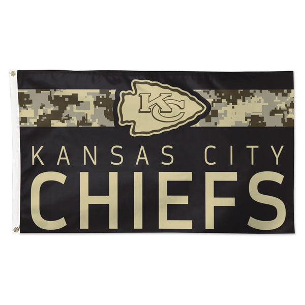 Kansas City Chiefs Digi Camo Flag - Deluxe 3' X 5'