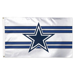 Dallas Cowboys Away Stripes Flag - Deluxe 3' X 5'
