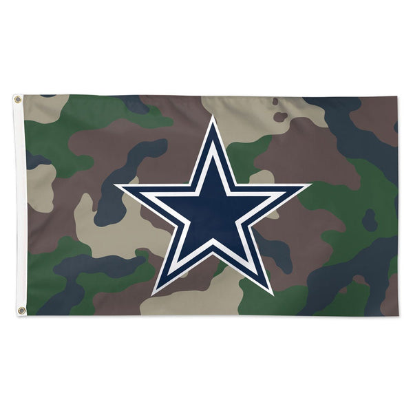 Dallas Cowboys CAMO Flag - Deluxe 3' X 5'