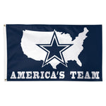 Dallas Cowboys slogan Flag - Deluxe 3' X 5'