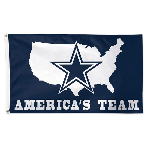 Dallas Cowboys slogan Flag - Deluxe 3' X 5'