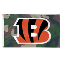 Cincinnati Bengals CAMO Flag - Deluxe 3' X 5'