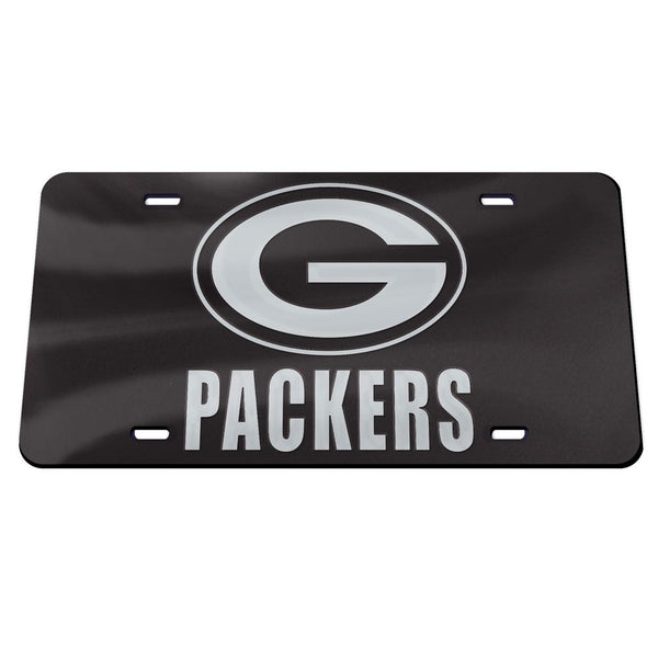 Green Bay Packers Chrome Specialty Acrylic License Plate