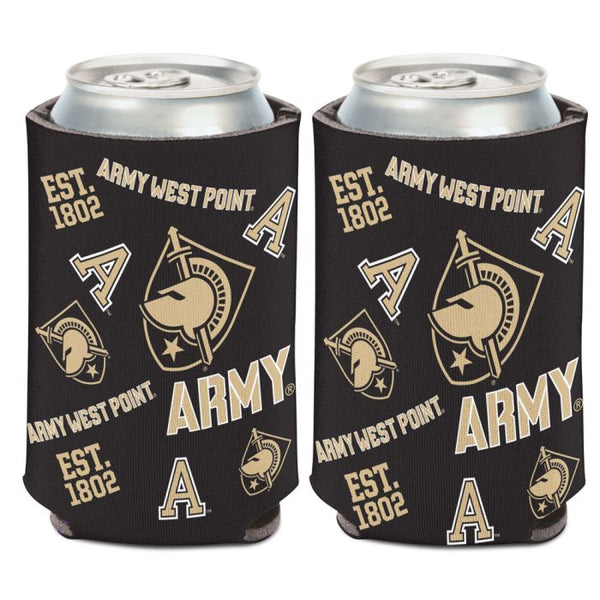 Wholesale-Army Black Knights Can Cooler Scatterprint