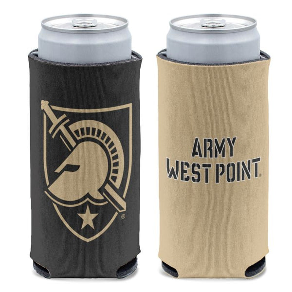 Wholesale-Army Black Knights 12 oz Slim Can Cooler 2 color