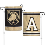 Wholesale-Army Black Knights Garden Flags 2 sided 12.5" x 18"