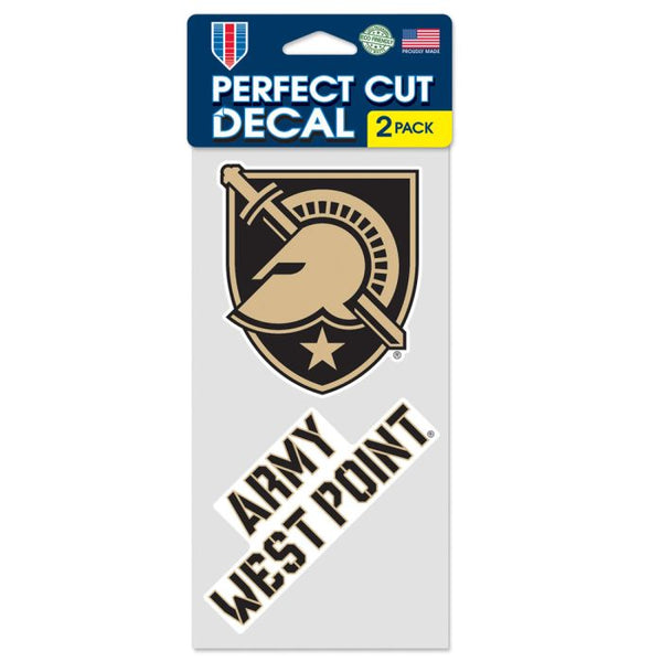 Wholesale-Army Black Knights Perfect Cut Decal Set of two 4"x4"