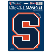 Wholesale-Syracuse Orange Die Cut Logo Magnet 6.25" x 9"