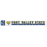 Fort Valley State Wildcats Perfect Cut Decals 2" x 17"