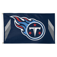 Tennessee Titans Vertical Stripes Flag - Deluxe 3' X 5'