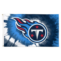 Tennessee Titans Tie Dye Flag - Deluxe 3' X 5'