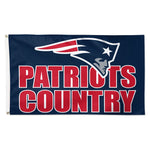 New England Patriots slogan Flag - Deluxe 3' X 5'