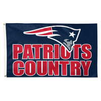New England Patriots slogan Flag - Deluxe 3' X 5'