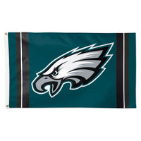 Philadelphia Eagles Vertical Stripes Flag - Deluxe 3' X 5'