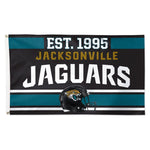 Jacksonville Jaguars Established Flag - Deluxe 3' X 5'