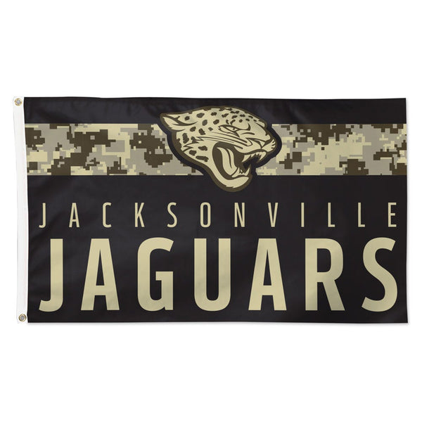 Jacksonville Jaguars Digi Camo Flag - Deluxe 3' X 5'