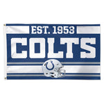 Indianapolis Colts Established Flag - Deluxe 3' X 5'