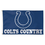 Indianapolis Colts slogan Flag - Deluxe 3' X 5'