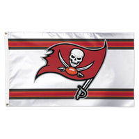 Tampa Bay Buccaneers Away Stripes Flag - Deluxe 3' X 5'