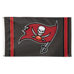 Tampa Bay Buccaneers Vertical Stripes Flag - Deluxe 3' X 5'