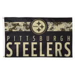 Pittsburgh Steelers Digi Camo Flag - Deluxe 3' X 5'