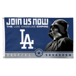 Los Angeles Dodgers / Star Wars Vader Flag - Deluxe 3' X 5'