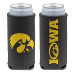 Iowa Hawkeyes 12 oz Slim Can Cooler