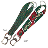 Minnesota Wild Keystrap Bottle Opener