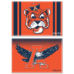 Wholesale-Auburn Tigers /College Vault Rectangle Magnet, 2pack 2" x 3"