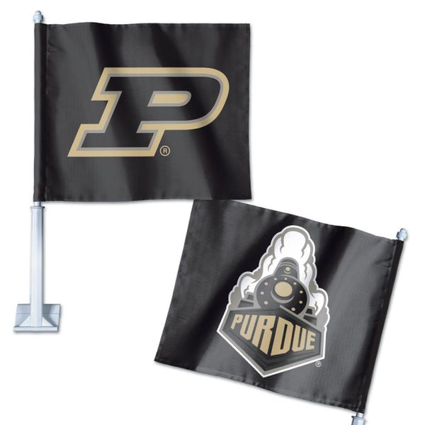 Wholesale-Purdue Boilermakers Car Flag 11.75" x 14"