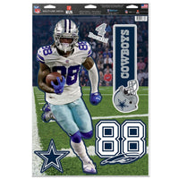 Dallas Cowboys Multi-Use Decal 11" x 17" CeeDee Lamb