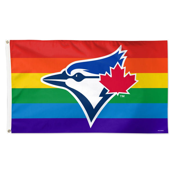 Toronto Blue Jays Pride Flag - Deluxe 3' X 5'