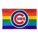 Chicago Cubs pride Flag - Deluxe 3' X 5'
